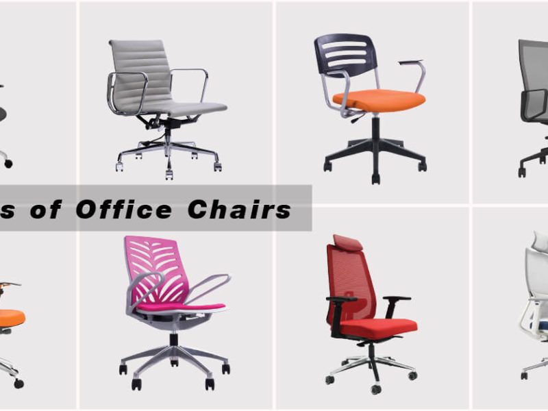 types of office chairs